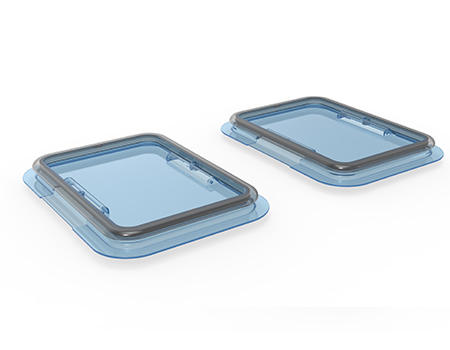 Twin-shot injection moulding